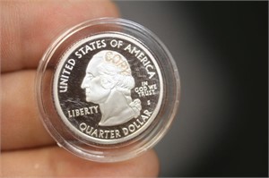 Copy Washington Silver Quarter