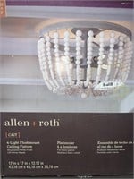 ALLEN AND ROTH CEILING FIXTURE RETAIL $139