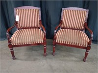 PAIR OF ARMCHAIRS