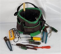 Commercial Electric Tool Bag W/ Some Tools