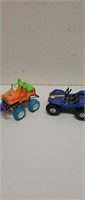 Lot of tumbler style Jeep Dune buggy toys for