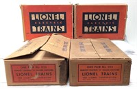 FOUR Pair Lionel O Gauge 022 switches in box