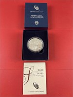 2019 1 OZ UNCIRCULATED SILVER COIN