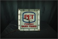 Pet Dairy Food Clock