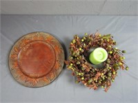 Decorative Floral Candle Holder