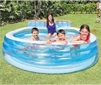 intex Swim center family lounge pool
