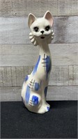 12" Ceramic Kitty Figurine