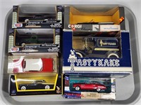 ASSORTED LOT OF VARIOUS BRAND DIECAST W/ BOX