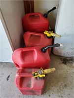 4 Gas Cans