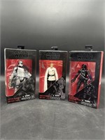 Lot of 3 Star Wars The Black Series Action Figures