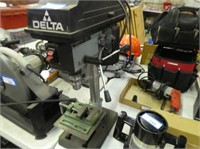 Delta drill press and vise - 24 in tall