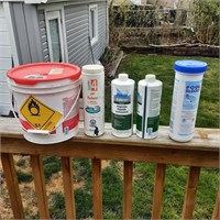 Pool cleaning supplies