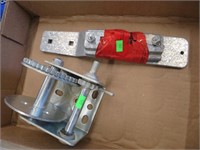 Winch and  slow moving bracket