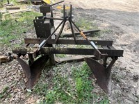 Dual Triangular Plow Attachment