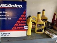 AIR FILTER AC DELCO A1096C AND POWER STEERING