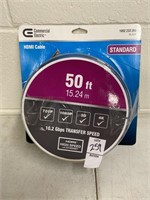 Commercial Electric HDMI 50’ standard cable