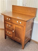 Antique Commode Cabinet / Wash Stand