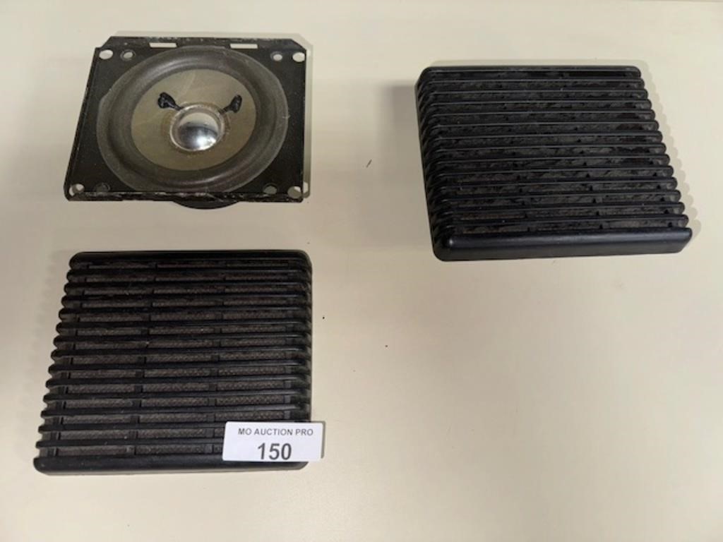 Two VOLVO car speakers