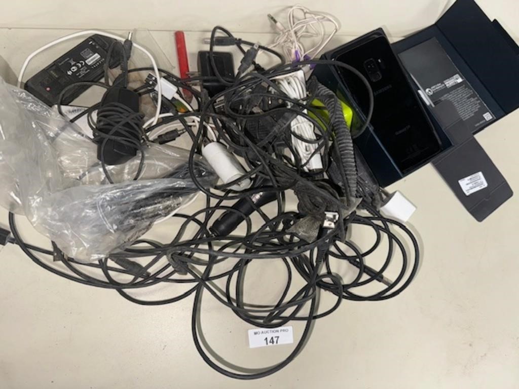 Misc. Phone Chargers, Cords, & Galaxy S9 Phone