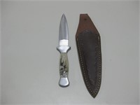 9.5" Knife W/Sheath 4.5" Blade
