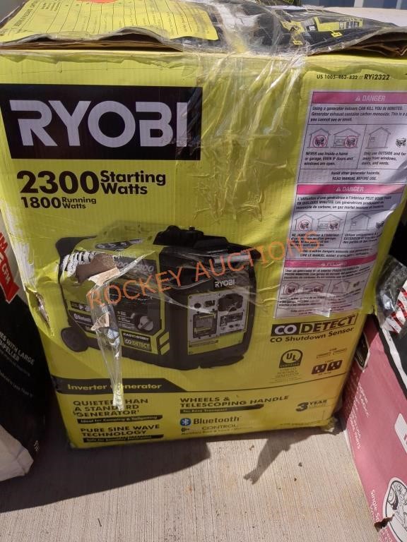 RYOBI 2300 w inverter generator