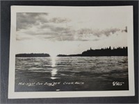 E Eburn 1927 Midnight Sun Circle Alaska Photo