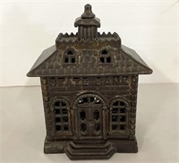 Antique Cast Iron State Bank