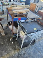 (3) ROLLING CARTS, FURNITURE DOLLY