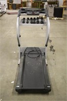 PRO FORM TREADMILL WITH WEIGHTS