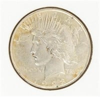 Coin 1923-D Peace Dollar-BU