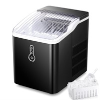 Kismile Ice Maker, Compact Ice Machine