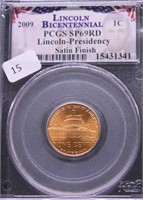 2009 PCGS SP69RED LINCOLN CENT