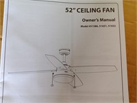 52" Ceiling Fan