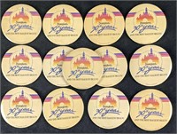 13 Vintage Disneyland 30th Anniversary Buttons