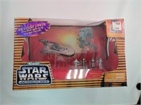 Star Wars Action Fleet. Luke's Land Speeder. AT-ST