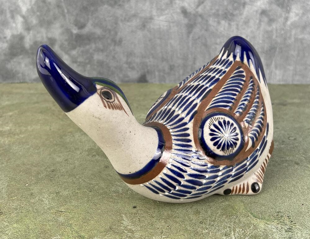 Tonala Mexican Pottery Duck