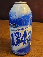New 12oz can R134A refrigerant. Summer heat is