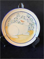 David Brodsky 1978 Rabbit Plate