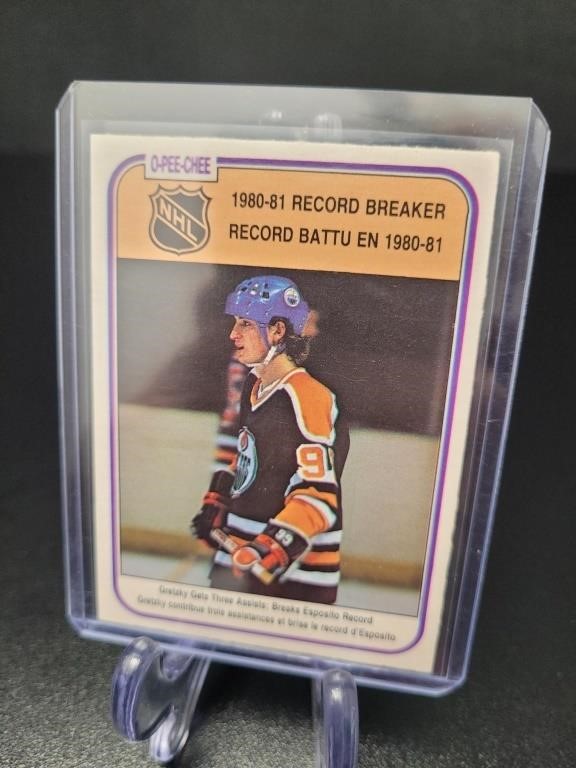 1981 O Pee Chee, Wayne Gretzky card