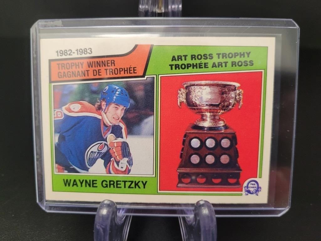 1983 O Pee Chee, Wayne Gretzky card