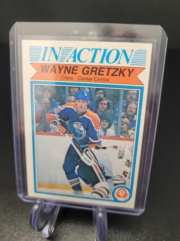 1982 O Pee Chee, Wayne Gretzky card