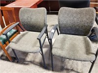 2 National Office Furniture Chairs