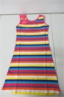 Striped Girls Sleeveless Size 6 Dress