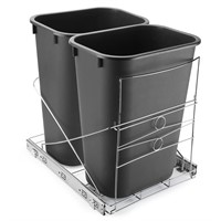 ThyLove Adjustable Cabinet Trash Can, 22Gal