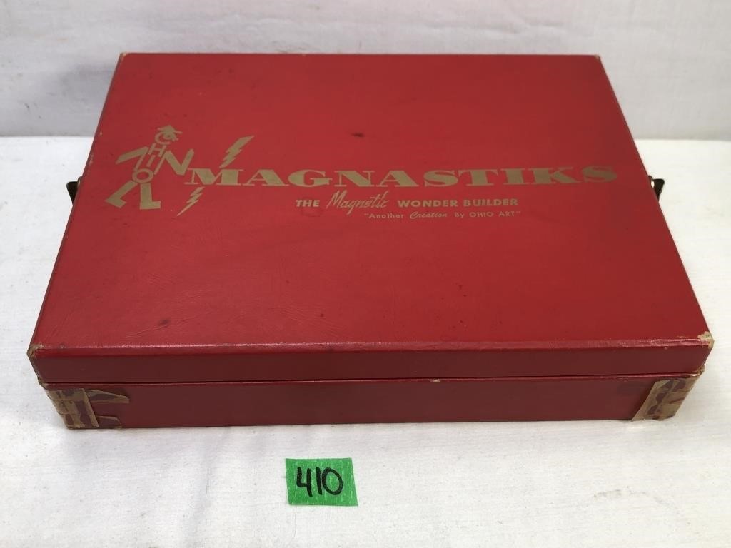Vintage Magnastiks, The Magnetic Wonder Builder