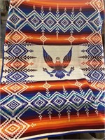 Large Pendleton blanket with eagle in perfect