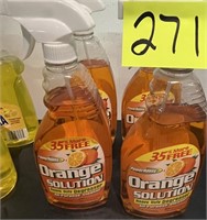 2-orange solution degreaser