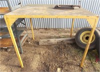 welding  table 48"x54"     included