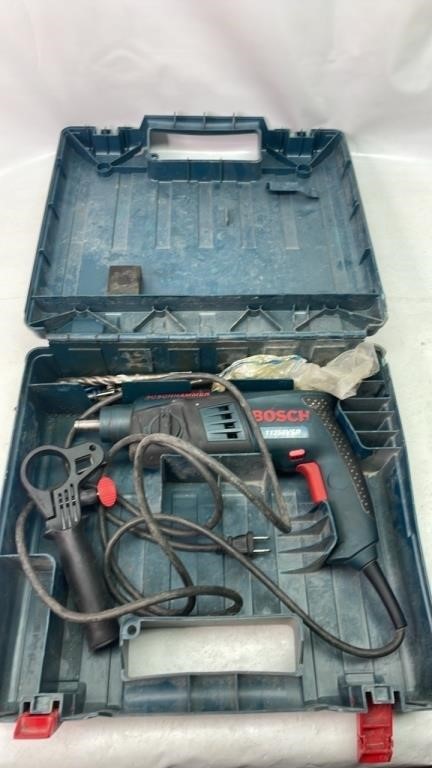 Bosch drill with case working