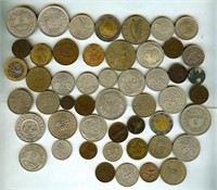 World Coin Mixed 50pc Collection